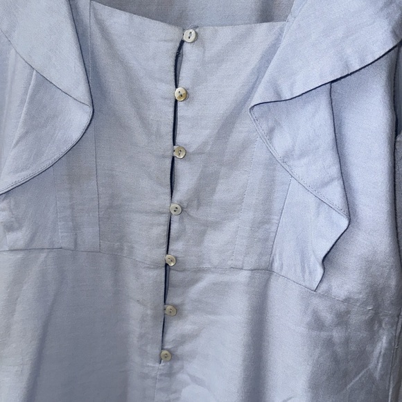 🌴Zara Trafaluc Collection Robin Egg Blue Dress - Picture 4 of 11